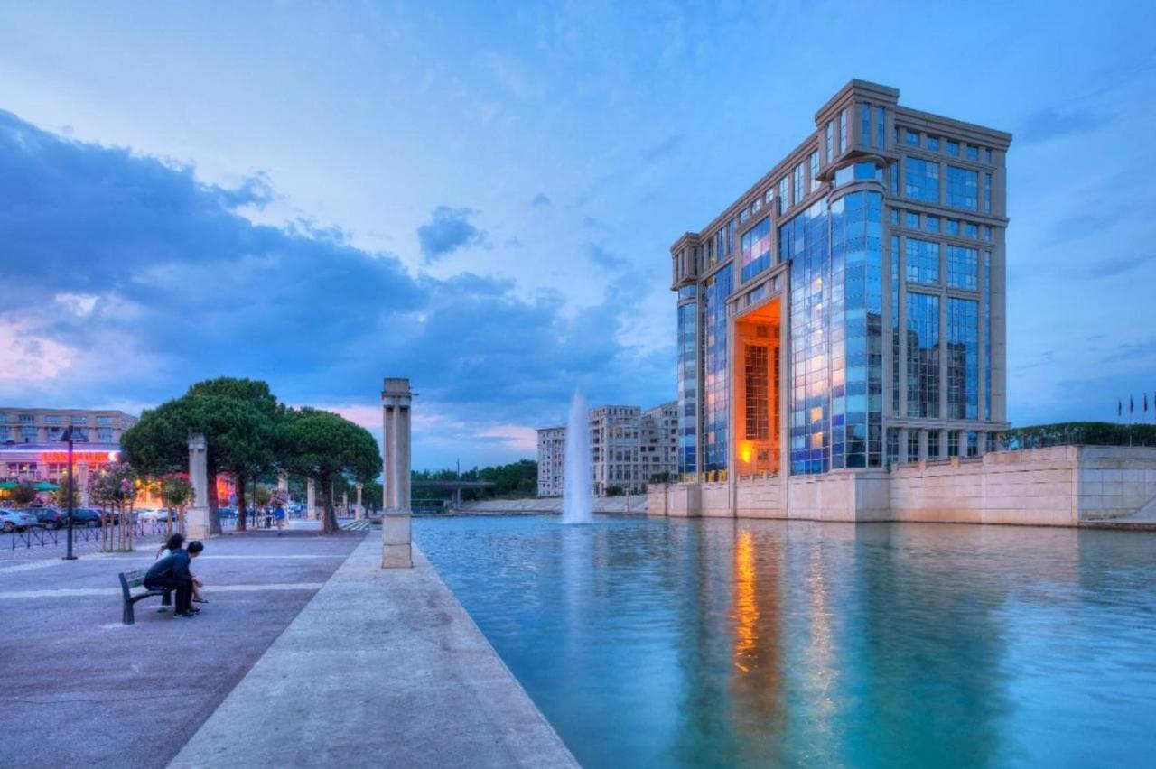 "Le Patio"-Meuble De Tourisme 3 Etoiles -Residence "Les Logis De Beziers"-Garage Optionnel-Coeur De Ville-Plages A 16Km ! Экстерьер фото